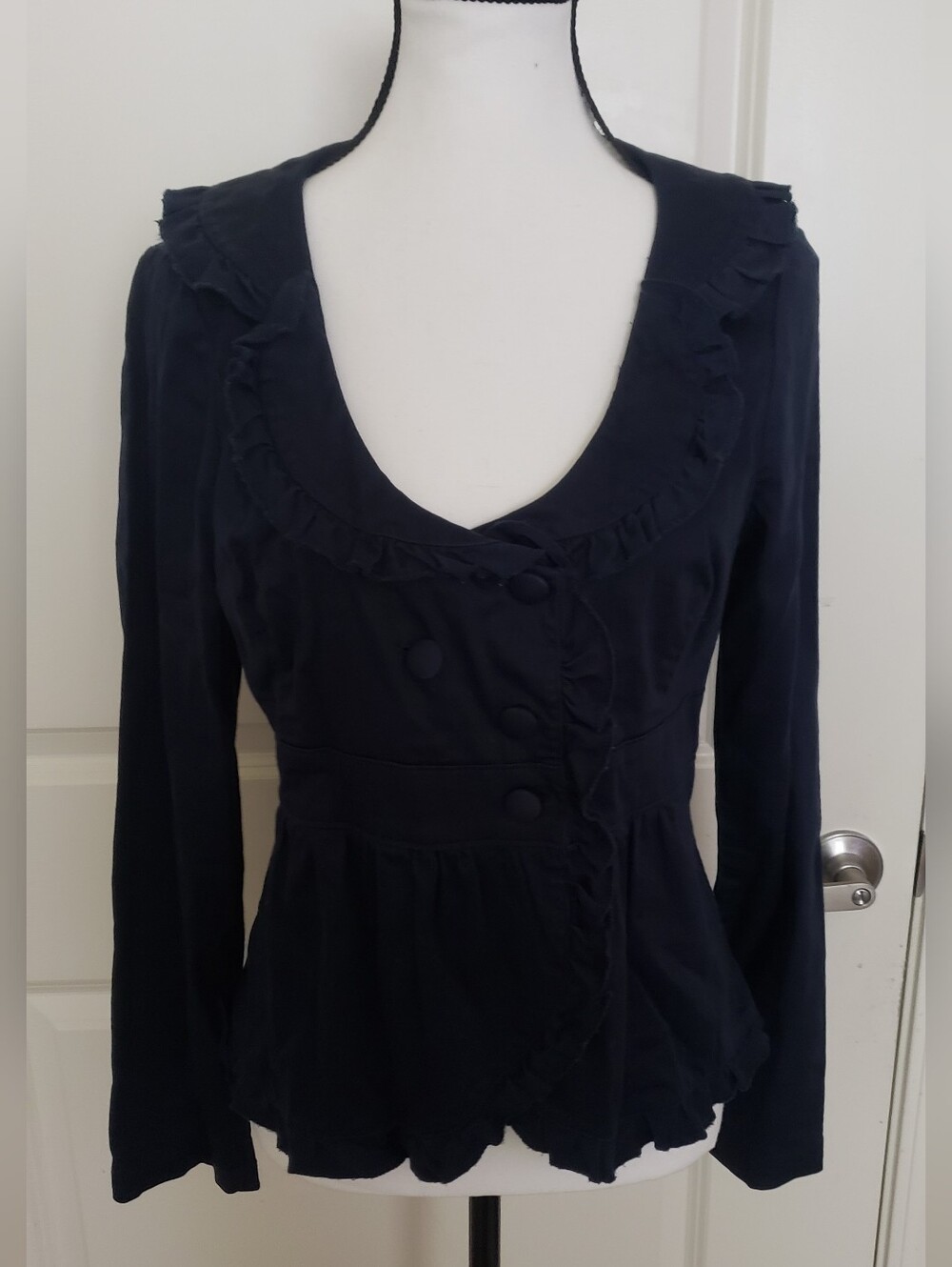 Charlotte Russe Navy Blue Women's Top
